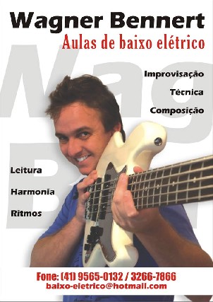 Aulas de baixo elétrico -curitiba