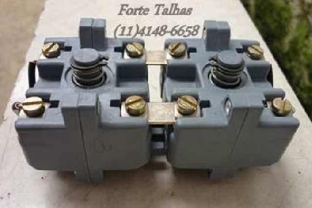 Bloco de Contato - Botoeiras Boman Forte Talhas FA